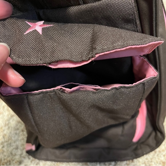 JuJuBe Be Prepared Diaper Bag in Brown and Pink - Picture 12 of 15